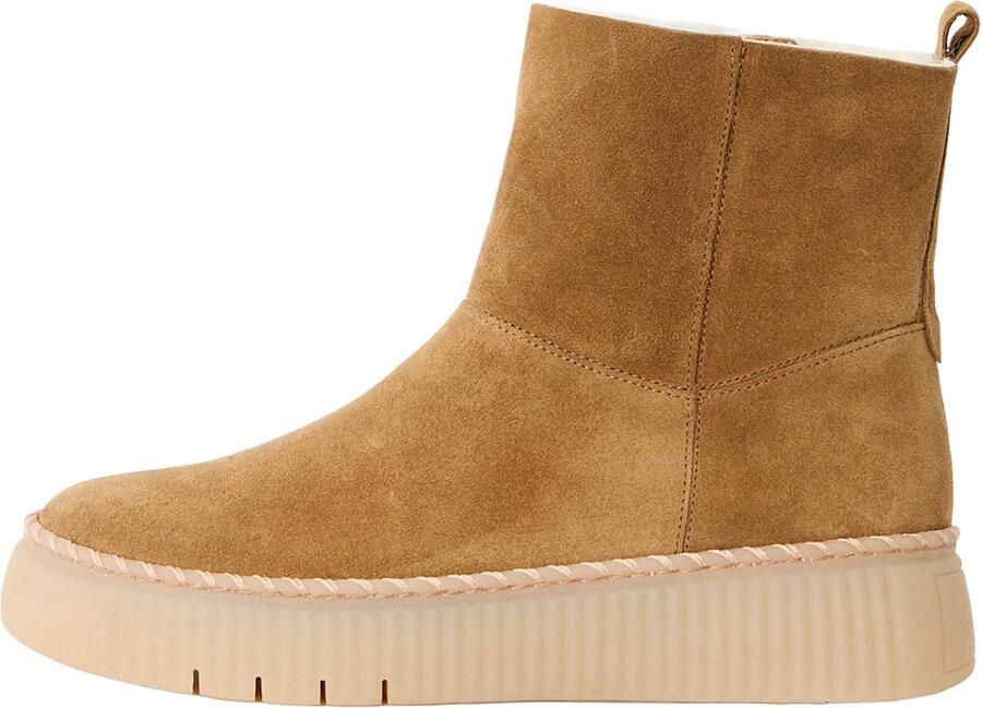Gabor Enkellaarsjes cognac Suede Dames