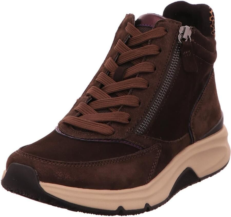Gabor Rollingsoft Sneakers met sleehak vrijetijdsschoen veterschoen veterschoenen met uitneembare binnenzool - Foto 2