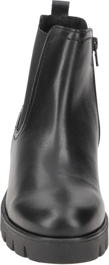 Gabor Zwarte Leren Chelsea Laarzen Comfort Sportieve Stijl Black Dames - Foto 9