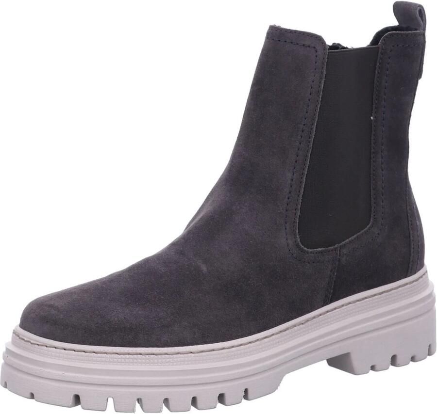 GABOR Chelsea boots 'Chelsea Boot Damen 91.720 Echtleder in grau' grijs