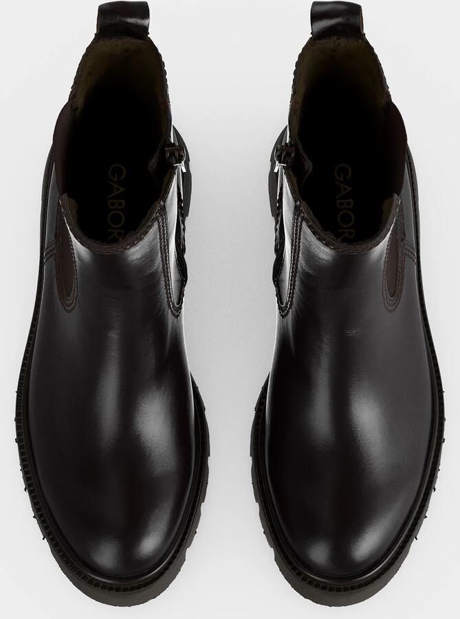 GABOR Chelsea boots donkerbruin - Foto 6