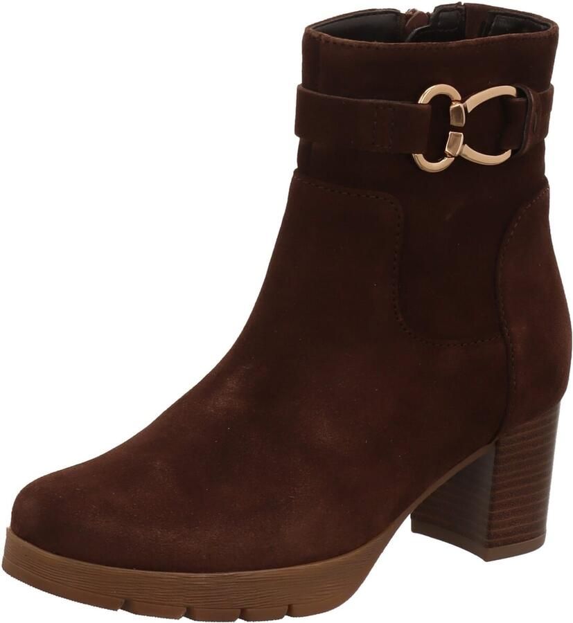 Gabor 8030.02.004 Enkellaarzen Bruin Suede Dames Bruin - Foto 6