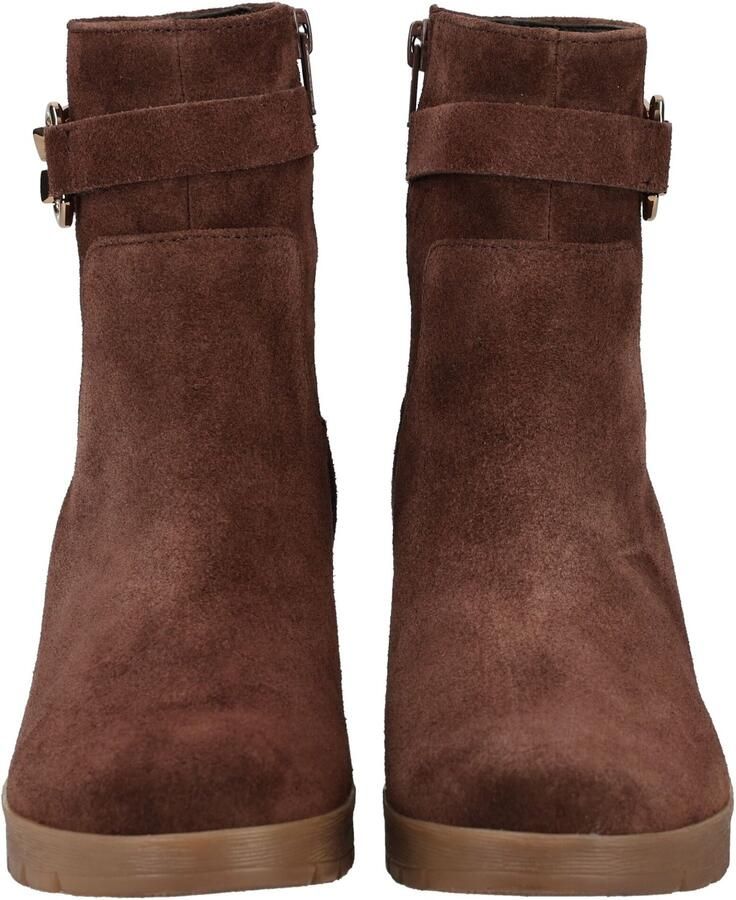 Gabor 8030.02.004 Enkellaarzen Bruin Suede Dames Bruin - Foto 3
