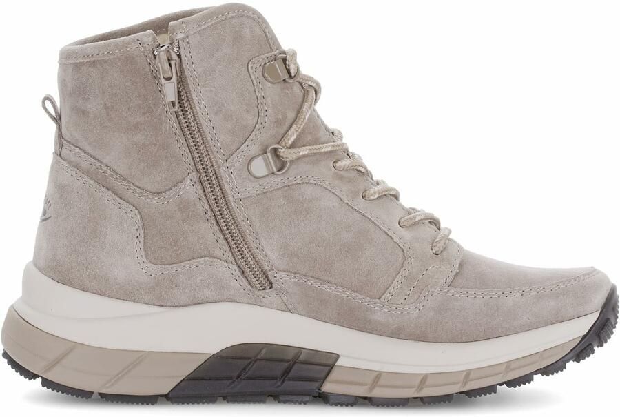 Gabor Rollingsoft Veterschoenen sleehak enkellaarsje met haken in bergbeklimmers-look - Foto 4