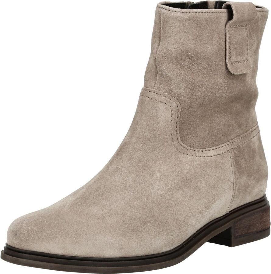 Gabor -art-72.790 40-enkellaars-zand-suede-dames