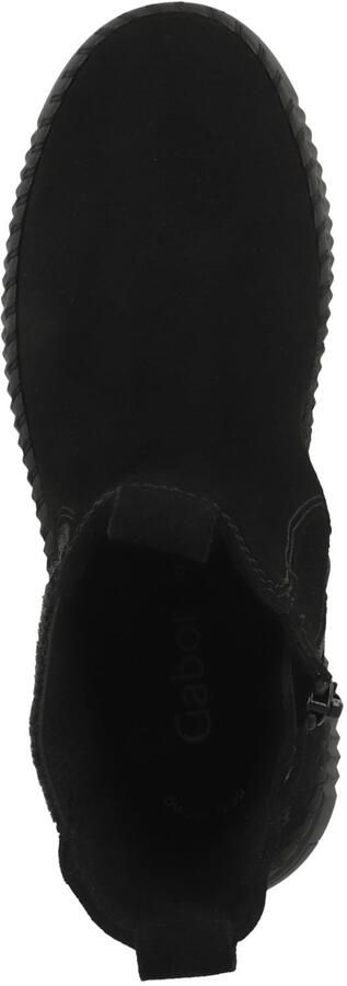 GABOR Veterlaarsjes 'Schnürstiefel Damen 73-540-17 Echtleder in schwarz' zwart - Foto 6