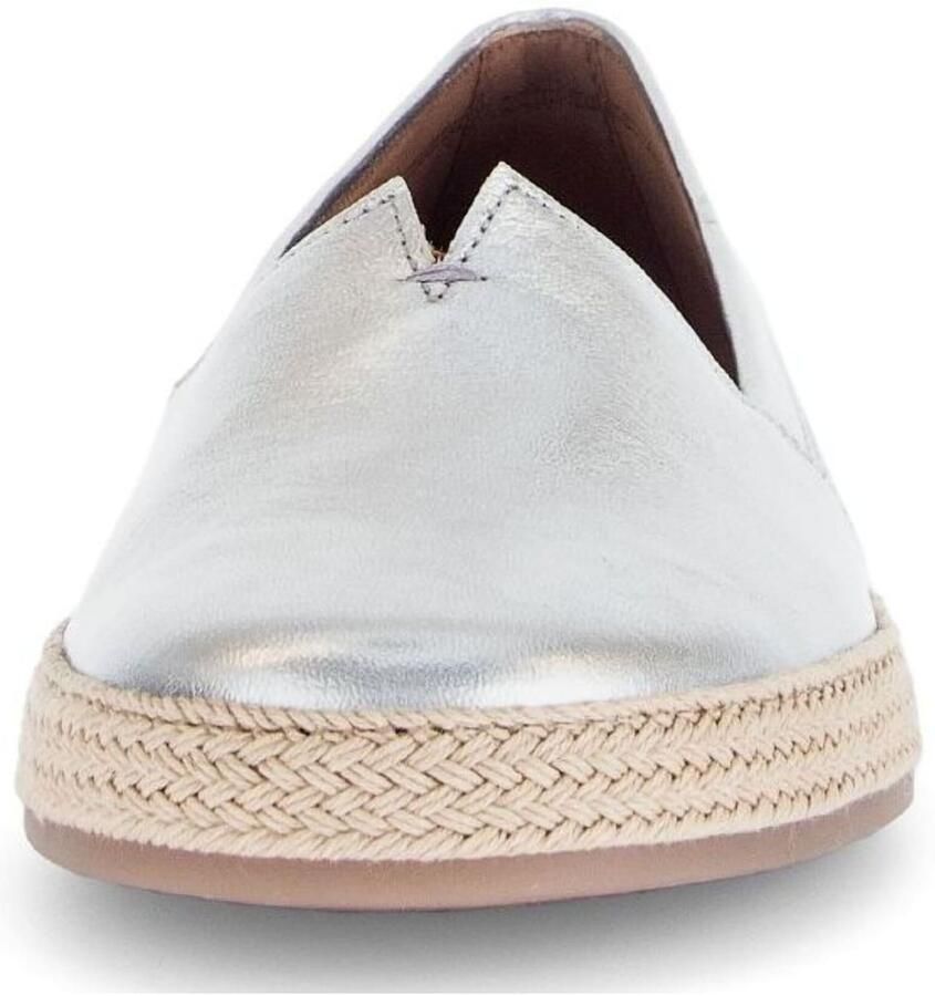 Gabor Instappers instapper comfortabele schoen platte schoenen met jute bekleed plateau - Foto 4