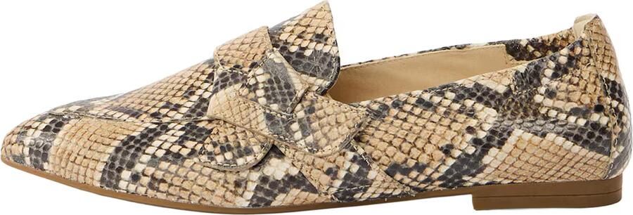 Gabor 84.131.32 Instappers Beige Zwart Slangenprint Leer Dames Beige Zwart - Foto 2