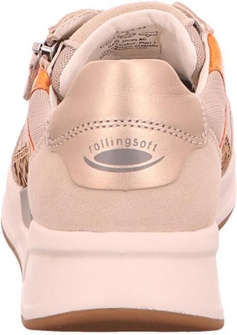 Gabor Rollingsoft Sneaker 66.958.33 Beige Oranje Print - Foto 8