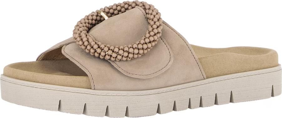 Gabor 83.745.14 Slippers Beige Suede Dames Beige - Foto 13