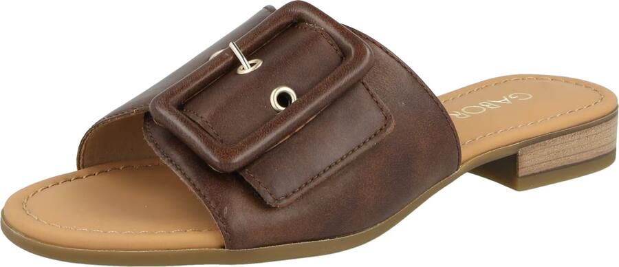 Gabor -Dames bruin donker slippers & muiltjes - Foto 2