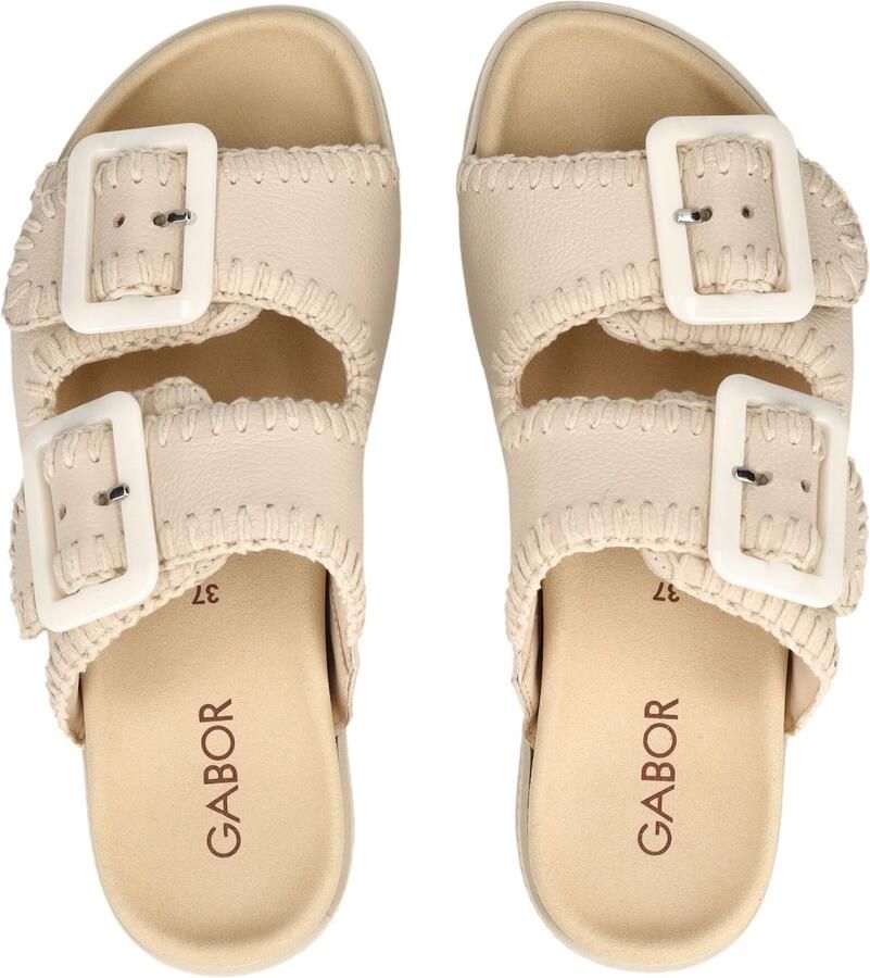 Gabor Dames Slippers 83.741.22 Off White - Foto 5