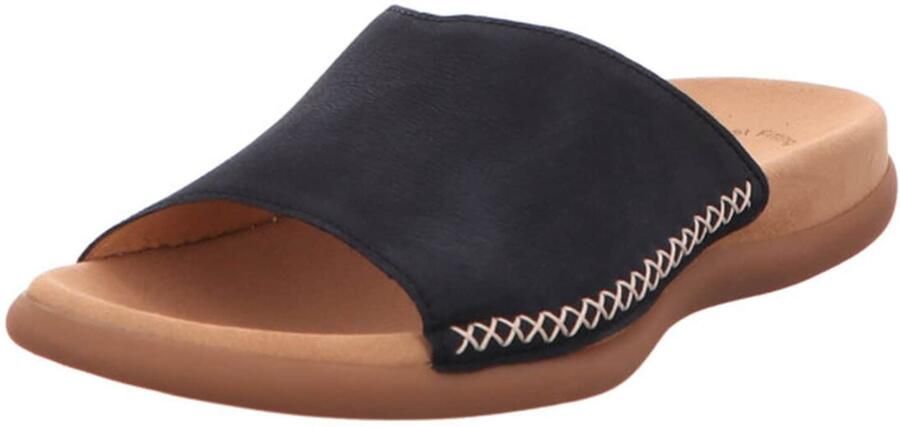 Gabor Slippers sleehak zomerschoen pantoffels in een eenvoudige vorm - Foto 3