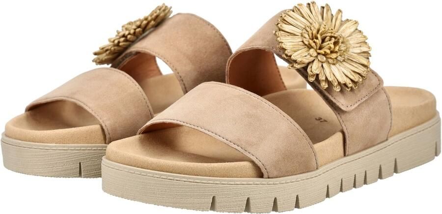 Gabor Slippers beige Suède - Foto 10