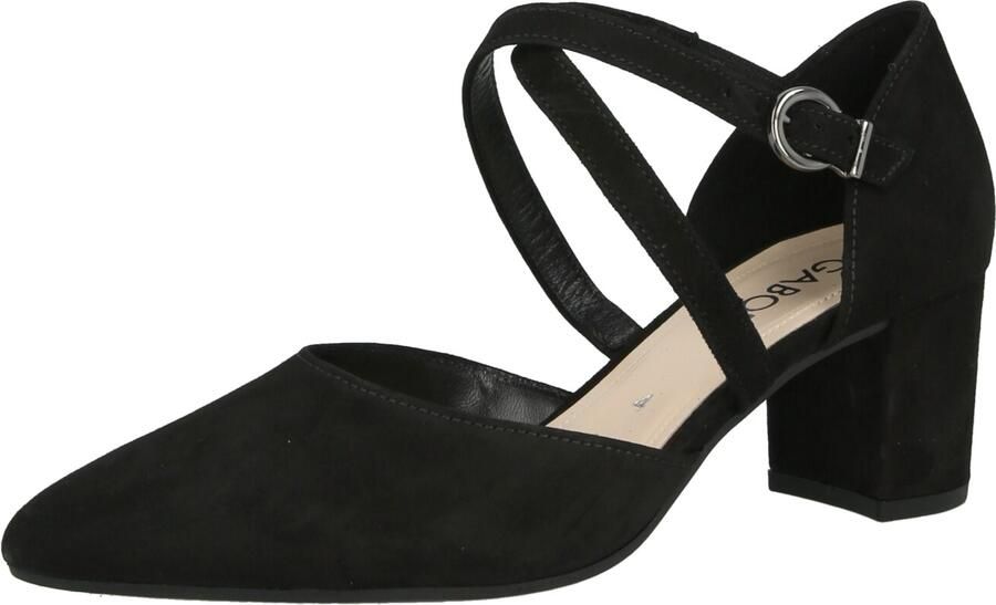 Gabor pumps met bandje 81.343.17 Zwart - Foto 3