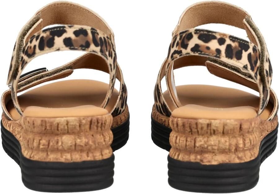 Gabor leren dames sandalen met luipaardprint - Foto 6
