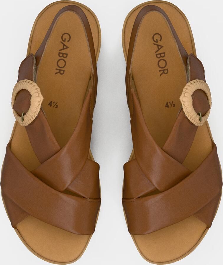 Gabor Dames sandalen Artikel 84.556.24 Cognac - Foto 9