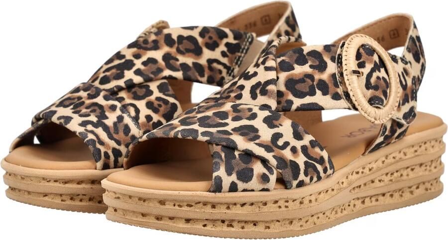 Gabor Dames Sandalen 84.556.32 Beige - Foto 17