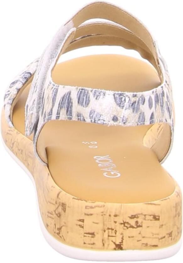 Gabor leren dames sandalen met luipaardprint - Foto 5