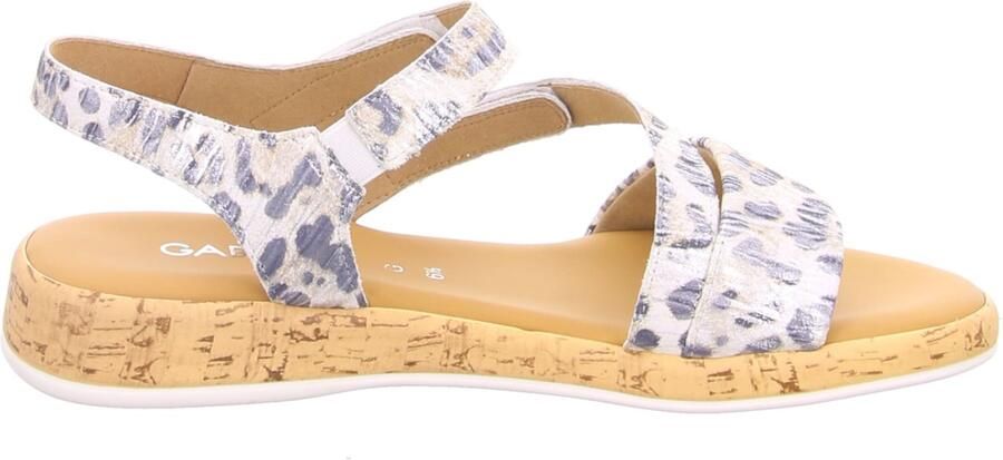 Gabor leren dames sandalen met luipaardprint - Foto 2