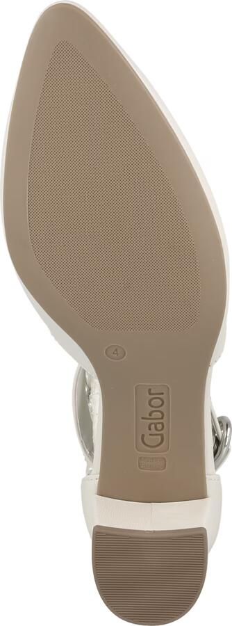 GABOR Sandalen met Hak Dames 340 Maat: 36 Materiaal: Leer Kleur: Wit - Foto 13