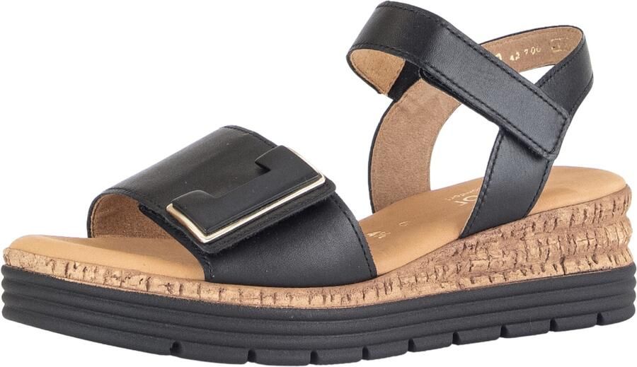 Gabor Damen Sandalette Genua in schwarz