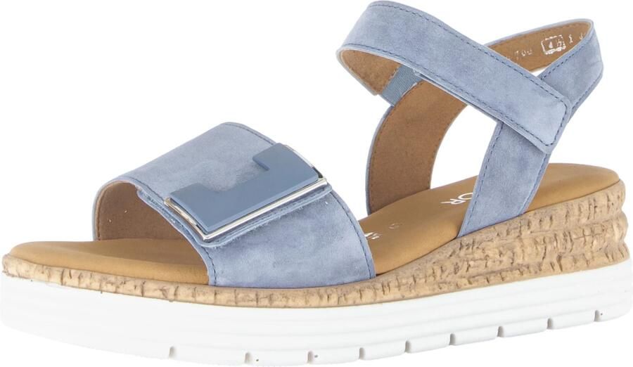 Gabor Damen Sandalette Genua in hellblau - Foto 2