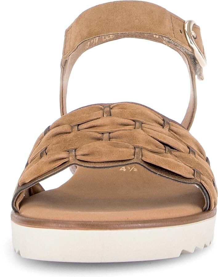 Gabor 758 Sandalen Met Sleehak Dames Beige - Foto 3