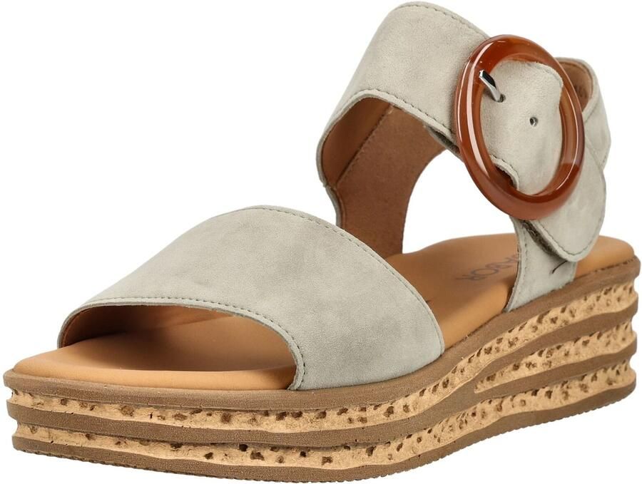 Gabor Damen Sandalette Genua in grau - Foto 5