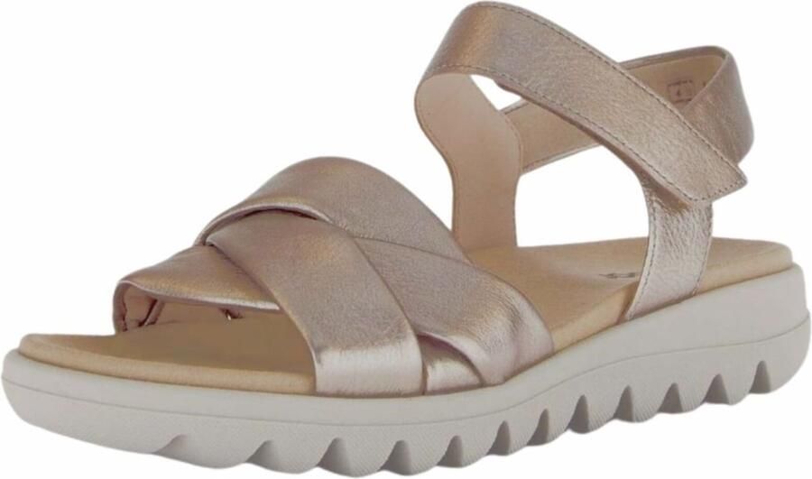 Gabor Sandalen zomerschoen wedge-sandaal comfort-schoen met klittenbandsluiting - Foto 3