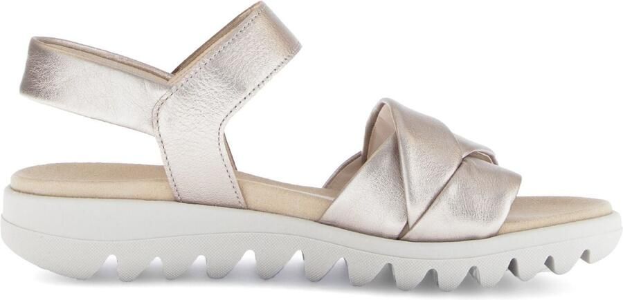 Gabor Sandalen zomerschoen wedge-sandaal comfort-schoen met klittenbandsluiting - Foto 5