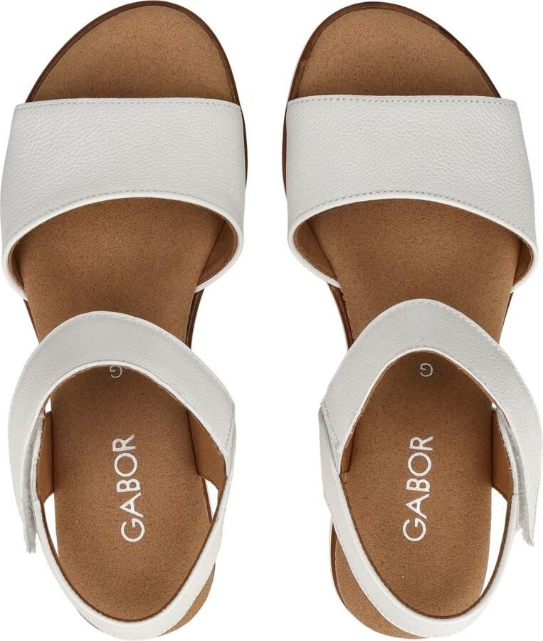 Gabor 82.750.50 Dames Sandalen wit - Foto 3