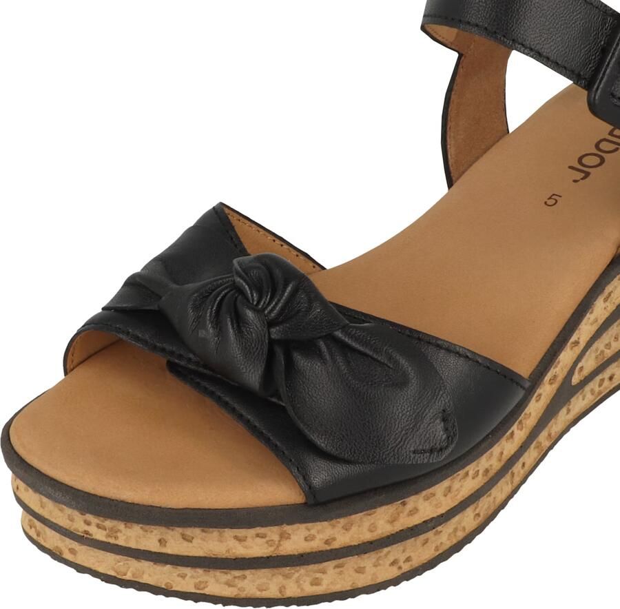 Gabor Zwarte Sandalen Black Dames - Foto 3