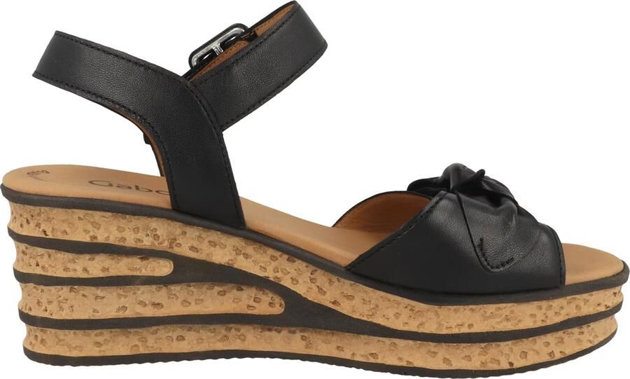 Gabor Zwarte Sandalen Black Dames - Foto 5