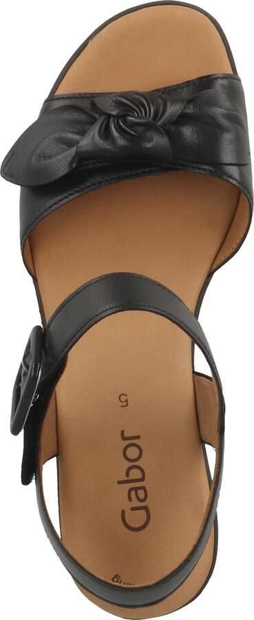 Gabor Zwarte Sandalen Black Dames - Foto 7