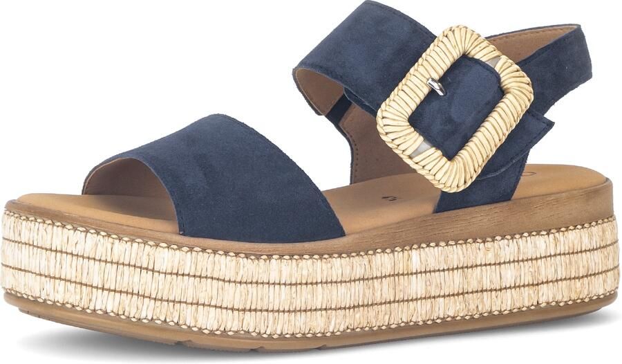 GABOR Sandalen met riem marine - Foto 4