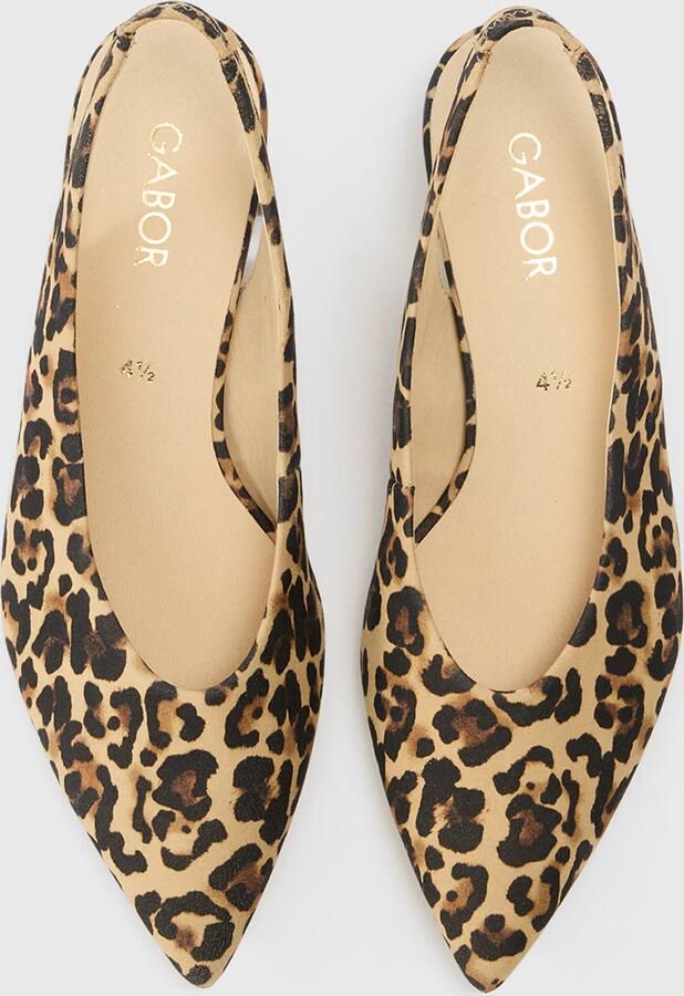 Gabor dames slingbacks met leopard print - Foto 4
