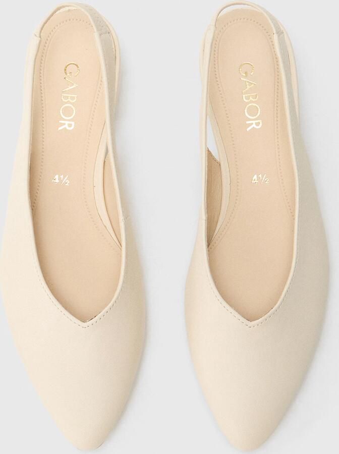 Gabor Dames Pump slingback Beige - Foto 6