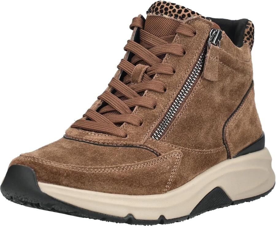 Gabor 0803.02.003 dames veterboots sportief (8) bruin - Foto 4