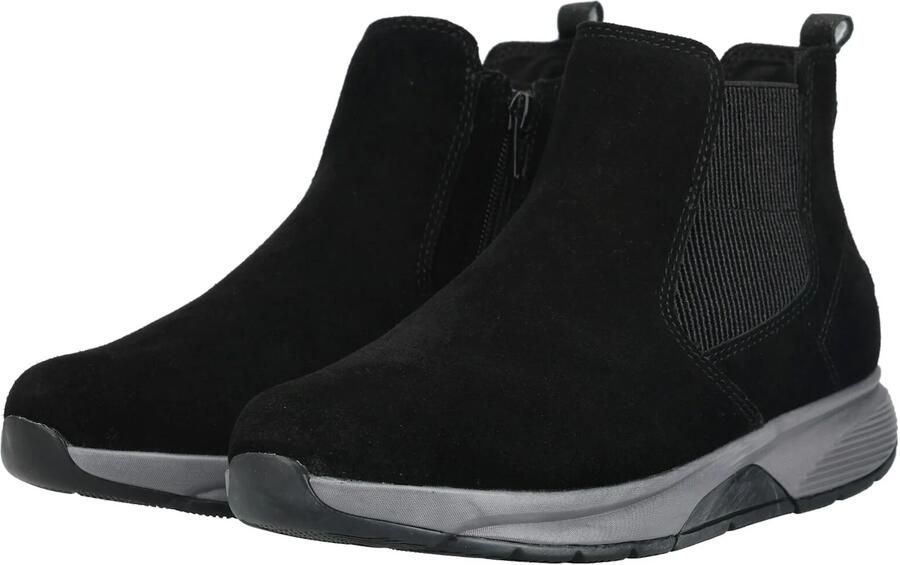 Gabor Rollingsoft Dames sportieve enkellaars Zwart suede Artikel - Foto 9