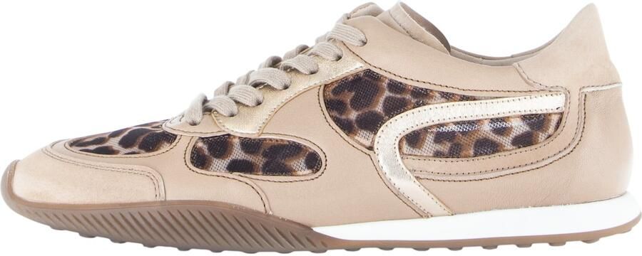 GABOR Sneakers laag beige bruin donkerbruin - Foto 2