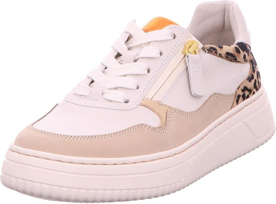 Gabor Plateausneakers vrijetijdsschoen halfschoen veterschoen met contrastafwerking breedte k
