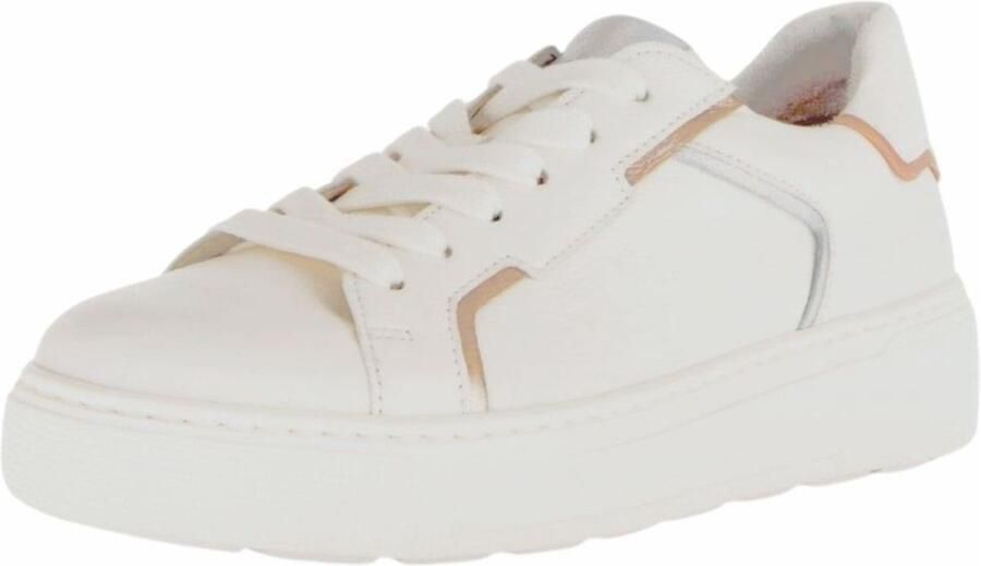 GABOR Sneakers laag beige camel zilver