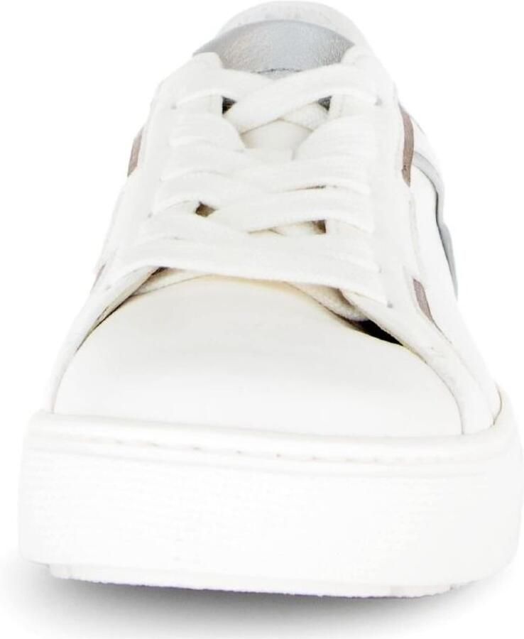 GABOR Sneakers laag beige camel zilver - Foto 2