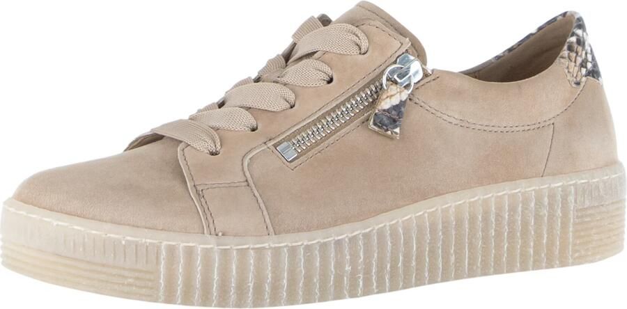 Gabor -Dames zandkleur sneakers - Foto 2