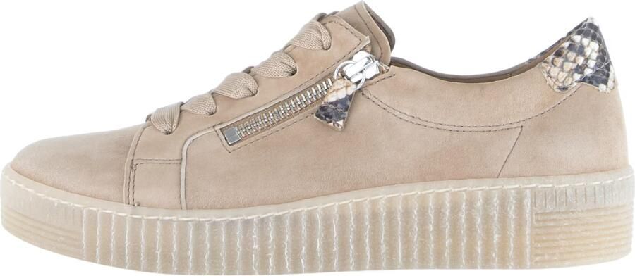 Gabor -Dames zandkleur sneakers - Foto 3