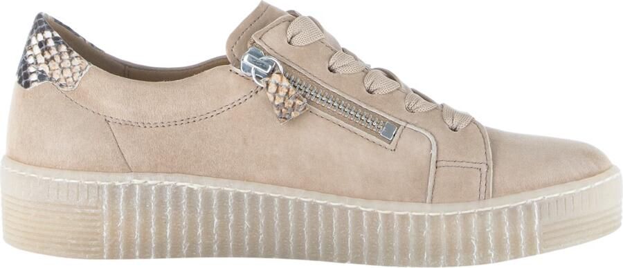Gabor -Dames zandkleur sneakers - Foto 4