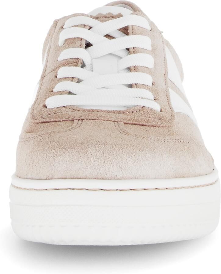 Gabor 86.406.33 Sneakers Beige Suede Dames Breedtemaat K Beige - Foto 17