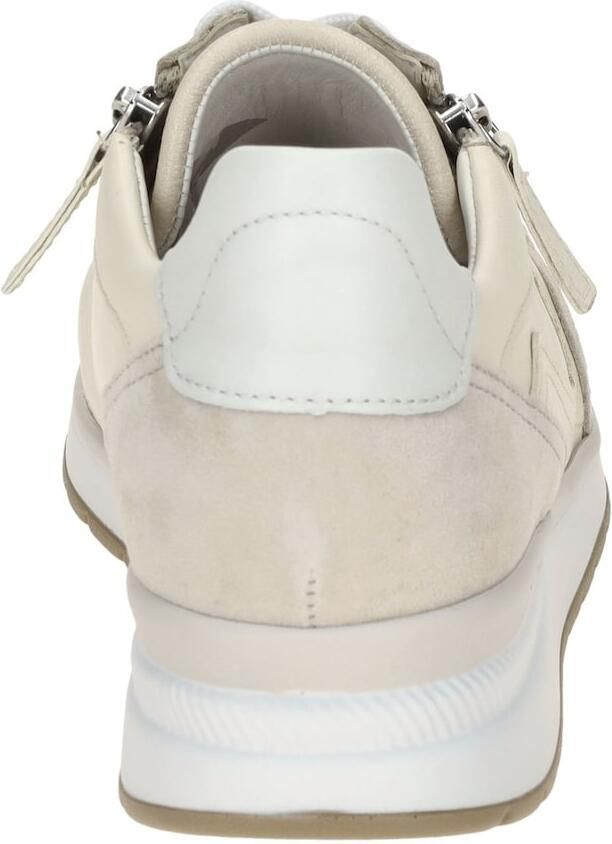 Gabor art. 86.307 63 beige sneaker K leest dames veter 2 ritsen - Foto 4