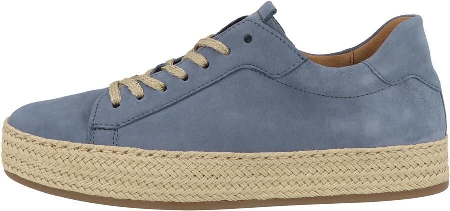 Gabor art. 83.270 16 blauw suede dames veter - Foto 4